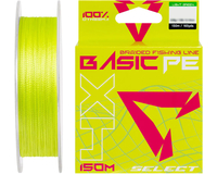 Шнур риболовний Select Basic PE 150m, 0.26mm, 45Lb/20.8kg, колір: салатовий, Діаметр: 0.26mm, Розмотування: 150m, Колір: салатовий, фото 