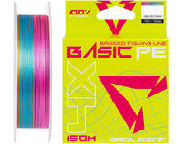 Шнур риболовний Select Basic PE 150m, 0.16mm, 18Lb/8.3kg, колір: різнобарвний, Діаметр: 0.16mm, Розмотування: 150m, Колір: мультиколор, фото 