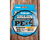 Шнур Sunline Siglon PE х4 150m (помаранч.) #1.5/0.209mm 25lb/11.0kg, Діаметр: #1.5/0.209mm, Розмотування: 150m, Колір: помаранчевий, фото , изображение 5