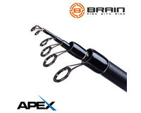 Болонське вудлище Brain Apex Bolo NEW 5.00m (телескопічне, з кільцями) + чохол та захист на кільця, Довжина: 5m, Тип вудлища: з кільцями (болонське), фото , изображение 4