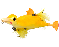 Воблер Savage Gear 3D Suicide Duck 150F 150mm 70.0 g #02 Yellow, Розмір/Вага: 150мм/70г, Колір воблера: Yellow, фото 