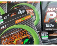 Шнур Select Master PE 150m 0.06мм 9кг темн.-зел., Діаметр: 0.06mm, Розмотування: 150m, Колір: темно-зелений, фото , изображение 5