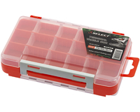 Коробка Select Terminal Tackle Box SLHX-2001A 17.5х10.5х3.8cm, Розмір коробки: 17.5x10.5x3.8 см, Модель: SLHX-0301, фото 