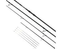 Карп-фідер Brain Storm Twin 3.9m, до 150g (3.5lbs) &mdash; коропова вершинка та 4 фідерних квівертипи, Модель: 3.9m 150g, фото 