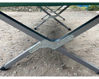 Розкладне ліжко армійське (розкладачка) + Чохол, Конструкція ліжка: НАТО, фото , изображение 4