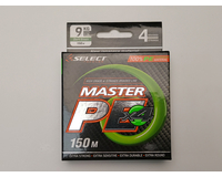 Шнур Select Master PE 150m 0.06мм 9кг темн.-зел., Діаметр: 0.06mm, Розмотування: 150m, Колір: темно-зелений, фото , изображение 2