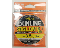 Жилка Sunline Siglon V 100м #1.2/0.185мм 3,5кг, Діаметр: 0.185, Розмотування: 100m, фото , изображение 2