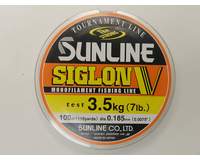 Жилка Sunline Siglon V 100м #1.2/0.185мм 3,5кг, Діаметр: 0.185, Розмотування: 100m, фото , изображение 4