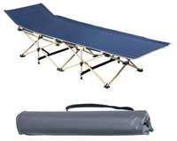 Ліжко розкладне, розкладачка для військових (колір: сірий), фото 