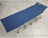 Ліжко розкладне, розкладачка для військових сталева (колір синій), Конструкція ліжка: Павук, фото , изображение 2