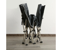 Військова польова розкладачка Сороканожка, ліжко розкладне сталеве (колір синій), Конструкція ліжка: Павук, фото , изображение 3