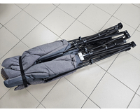 Велике розкладне ліжко з матрацом (200см*78см*48см) - FR MILITARY LUX, Конструкція ліжка: Павук-LUX, фото , изображение 6