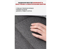Розкладне ліжко з матрацом FR MILITARY LUX, до 150кг. Механізм: парасолька. Колір: сірий, Конструкція ліжка: Павук-LUX, фото , изображение 3