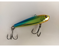 Зимовий воблер Viking Fishing Outcast Vib HV 60mm 16g #11 Metal Clown (зимова приманка для ловлі з льоду), Колір: Metal Clown, Розмір/Вага: 60мм/16г, фото , изображение 2