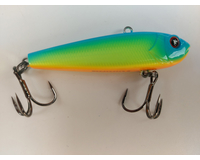 Зимовий воблер Viking Fishing Outcast Vib HV 60mm 16g #01 Blue Parrot (зимова приманка для ловлі з льоду), Колір: Blue Parrot, Розмір/Вага: 60мм/16г, фото , изображение 2