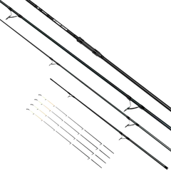 Карп-фідер Brain Storm Twin 3.90m 3.5lbs/max 150g (4 квівертипи), Модель: 3.9m 150g, фото 