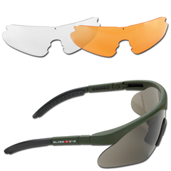 Окуляри балістичні Swiss Eye Raptor. Колір - оливковий, фото 