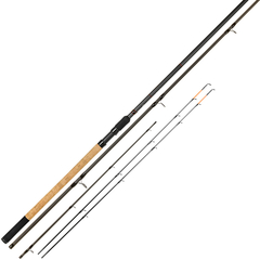 Вудлище фідерне Shimano Aero X1 3.96m 120g (3 секції + 2 вершинки), фото 