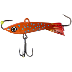 Балансир Viking Fishing Yeti Ice Jig 30mm 5.0g #07 Coral Trout, Розмір/Вага: 30мм/5г, Колір балансиру: #7 Coral Trout, фото 