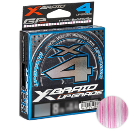 Шнур YGK X-Braid Upgrade X4 200m #1.0/0.165mm 18lb/8.1kg, Діаметр: #1.0/0.165mm, Розмотування: 200m, фото 