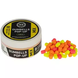 Бойли Brain Dumbells Mix Sweet Corn & Tiger Nut (кукуруза+тигровый орех) 6*10mm 34g, фото 