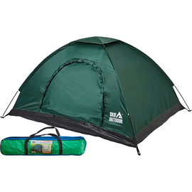 Палатка Skif Outdoor Adventure I (Зеленый), 2-местная, размер 200x150см, Выберите цвет: Green, Кол-во мест: 2, Особливість: без зовнішнього тенту, фото 