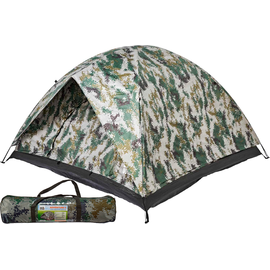 Намет Skif Outdoor Adventure II (Комуфляж), 3-місний,розмір 200x200см, Колір: Camo, Кількість місць: 3, Особливість: зовнішній тент, фото 