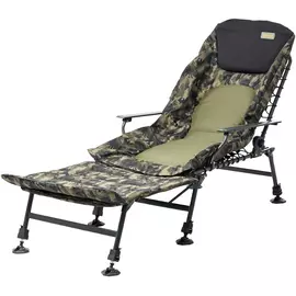 Крісло-розкладачка 2-в-1 Brain Bedchair Compact з підставкою під ноги. Крісло з підлокотниками та з регульованою спинкою, і ніжками, Модель крісла: Bedchair Compact, фото 