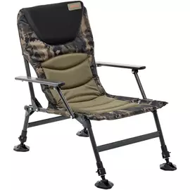 Розкладне крісло Brain Eco Armchair HYC053AL-II. Крісло рибальське коропове з підлокітниками та регульованими ніжками, Модель крісла: Eco Armchair HYC053AL-II, фото 