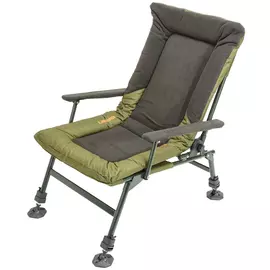 Розкладне флісове крісло Brain Recliner Fleece Comfort HYC009THF-AL. Крісло рибальське коропове з підлокітниками та регульованими ніжками, Модель крісла: Recliner Fleece Comfort HYC009THF-AL, фото 