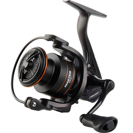 Котушка Select Master 2500S (4+1 підшипник, 5.2:1) — спінінгова з низькопрофільною шпулею для джигу й воблерів, Розмір шпулі: 2500S, фото 