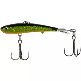 Балансир Viking Fishing Mate Ice Jig 50mm 12g #18 Golden Green, Розмір/Вага: 50мм/12г, Колір балансиру: #18 Golden Green, фото 