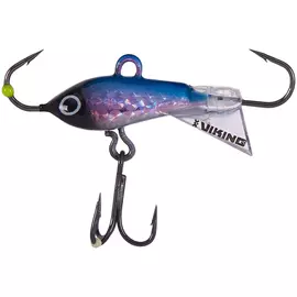 Балансир Viking Fishing Yeti Ice Jig 20mm 3.0g #01 Blue Glam, Розмір/Вага: 20мм/3г, Колір балансиру: #1 Blue Glam, фото 