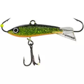 Балансир Viking Fishing Yeti Ice Jig 30mm 5.0g #18 Golden Green, Размер/Вес: 30мм/5г, Колір балансиру: #18 Golden Green, фото 