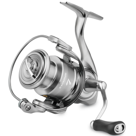 Котушка Select Chrome 2500 (6+1 підшипник) — спінінгова універсальна, легкий хід, Розмір шпулі: 2500, фото 