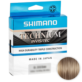 Леска SHIMANO TECHNIUM INVISITEC 300m 0.355mm 12kg (TECINV30035), Диаметр: 0.355, Размотка: 300m, фото 