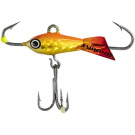 Балансир Viking Fishing Yeti Ice Jig 15mm 1.5g #08 Candle Flame, Розмір/Вага: 15мм/1.5г, Колір балансиру: #8 Candle Flame, фото 