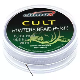 Повідцевий матеріал Climax Cult Heavy Hunter's Braid 20lb 20m ц:weed, фото 