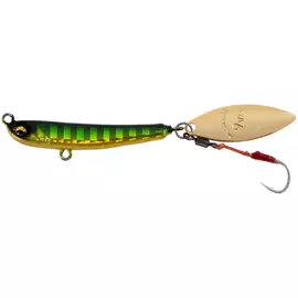 Тейл-спінер Megabass Makippa 3.0g Green Gold, Вага блешні: 3г, Колір блешні: Green Gold, фото 
