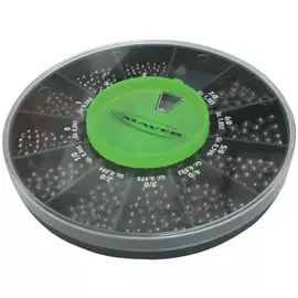 Набір грузил Maver Scatola Pallini Supercalibrati 250g №3-7/0, фото 