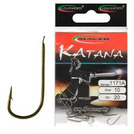 Гачок Maver Katana 1171A №10 (20шт/уп), фото 