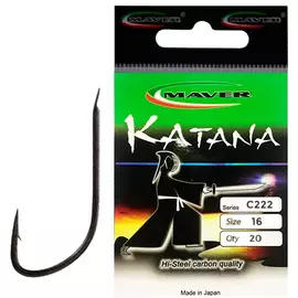 Гачок Maver Katana C222A №18 (15шт/уп), фото 