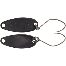 Блешня Nories Masukurouto Teach 0.8g #058T Black, Вага блешні: 0.8г, Колір блешні: 058T, фото 