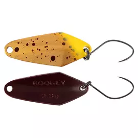 Блешня Nories Masukurouto Rooney 2.2g UA10 Bronze Cheetah, Вага блешні: 2.2г, Колір блешні: UA10, фото 