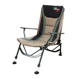 Крісло коропове Fishing ROI HYC021AL, м’яке сидіння, підлокітники, з регульованими ніжками та анатомічною посадкою, фото 