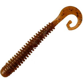 Силікон Reins G-Tail Saturn 4" 002 Green Pumpkin (12шт/уп), Довжина силікону: 4.0" (10,16 см), Колір силікону: 002 green pumpkin, фото 