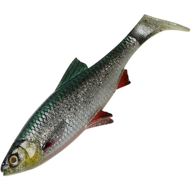 Силікон Savage Gear 3D LB River Roach 220mm 125.0g Green Silver (поштучно), Довжина силікону: 220mm, Колір силікону: Green Silver, фото 