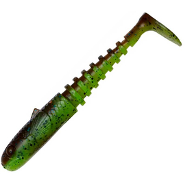 Силікон Savage Gear Gobster Shad 75mm 5.0g Chartreuse Pumpkin (5 шт / уп), Довжина силікону: 75mm, Колір силікону: Chartreuse Pumpkin, фото 