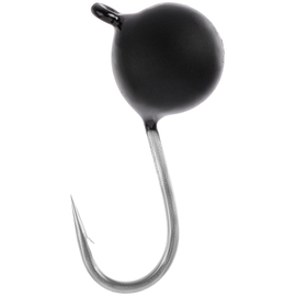 Мормишка вольфрамова Viking Fishing Round 0.3g 3mm Black (5шт), Размер/Вес: 3мм/0.3г, Колір мормишки: Black, фото 