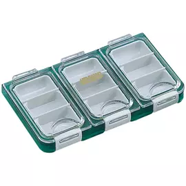 Коробка Meiho Wg-9 115x73x18mm к:green, Колір: Green, Розмір: 115х73х18, фото 